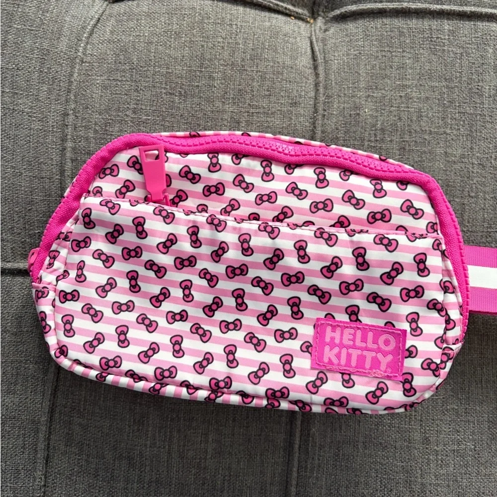 Bioworld Hello Kitty Pink and White Kids Crossbody‎ Bag